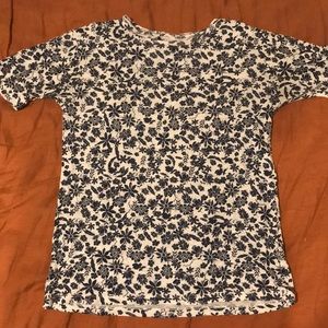 Zara Floral T Shirt